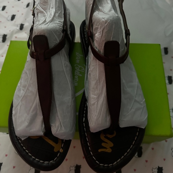 Sam Edelman Gigi Leather Sandals - Picture 6 of 7